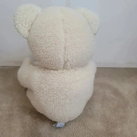 Snuggles bear by Russ vintage 1996 cream plush stuffed animal - Picture 2 of 6